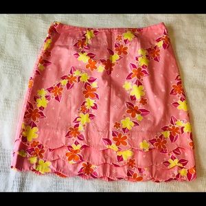 Lilly Pulitzer Scalloped Skirt
